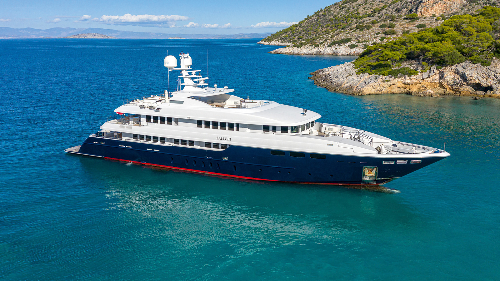 Zaliv III yacht (Mondomarine, 50.01m, 2011)